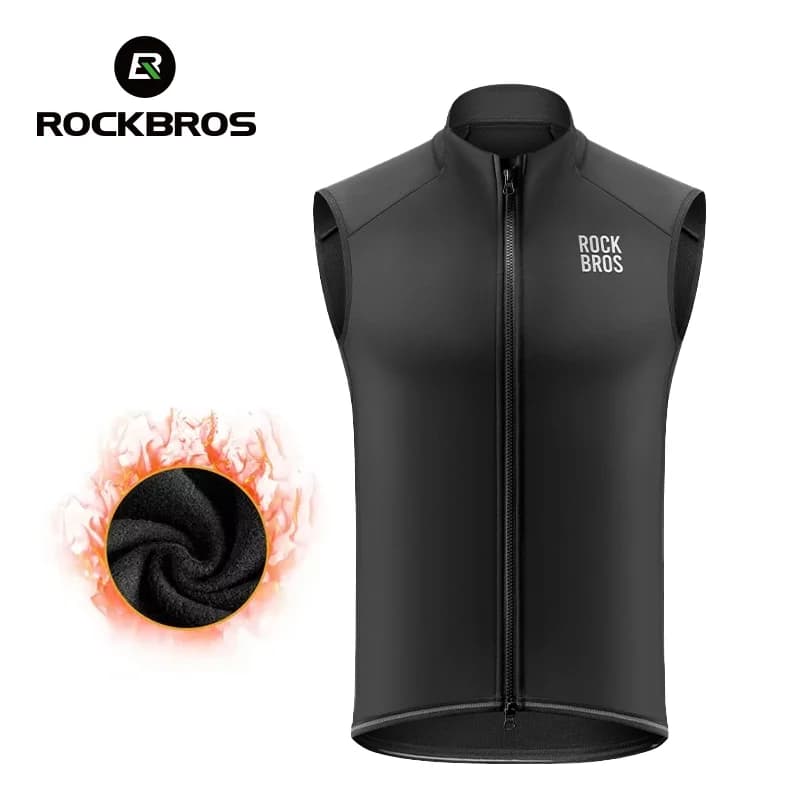 Vējizolējoša fleca vestes ziemas velosipēdistiem